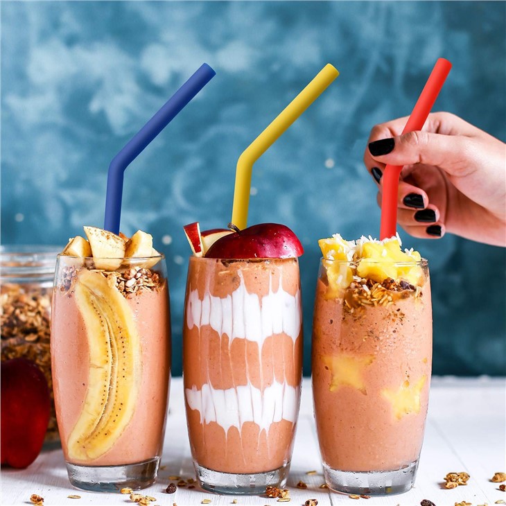 Reusable Silicone Straws
