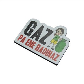 Reklamegave myk pvc kjøleskapsmagnet