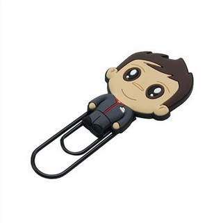 Søt 2D myk PVC tegneserie binders